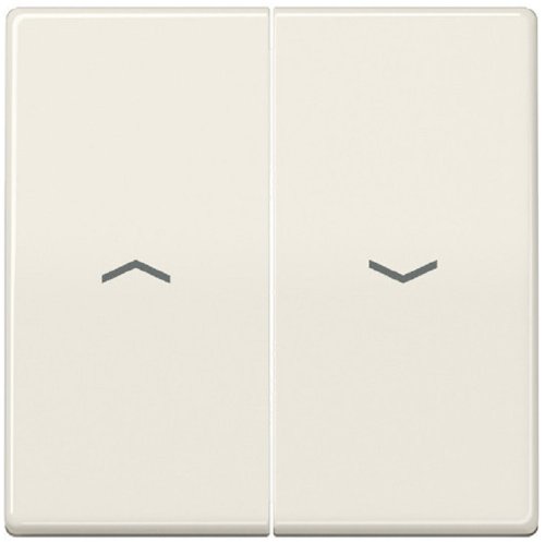 Лицевая панель Jung EcoProfi для 2-кл. выключателя жалюзи слоновая кость картинка